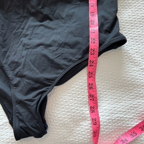 NWT Everlane The Square Neck One Piece Swimsuit in Black Size XXL - Picture 11 of 16